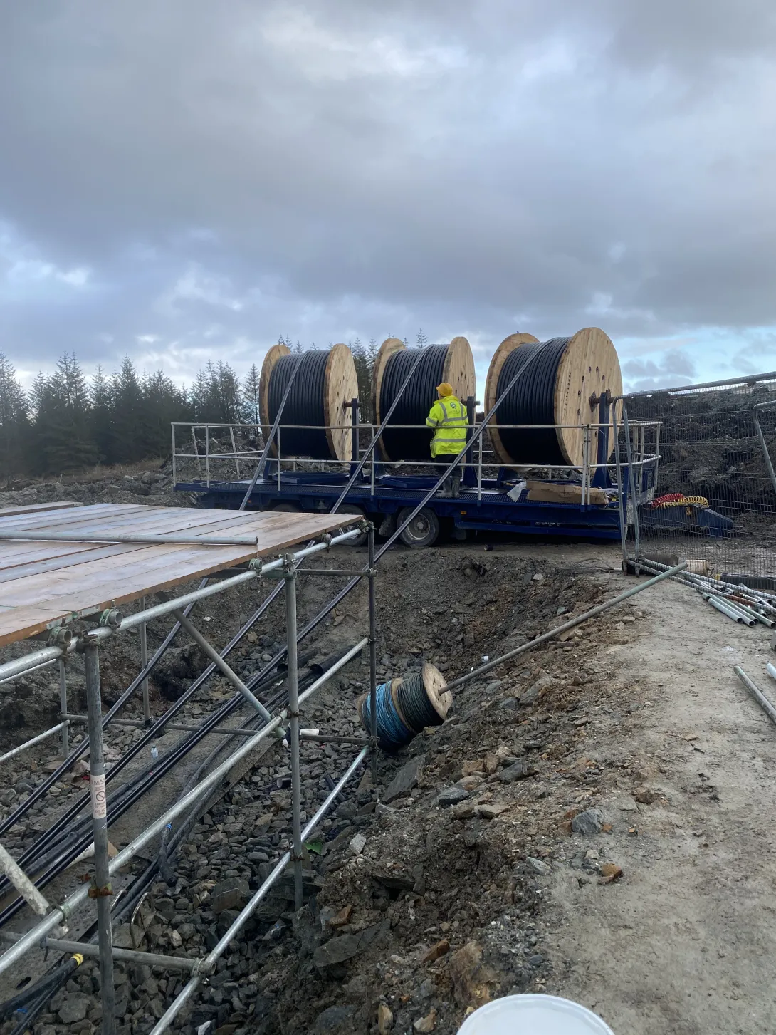 33kV Cable Pulling
